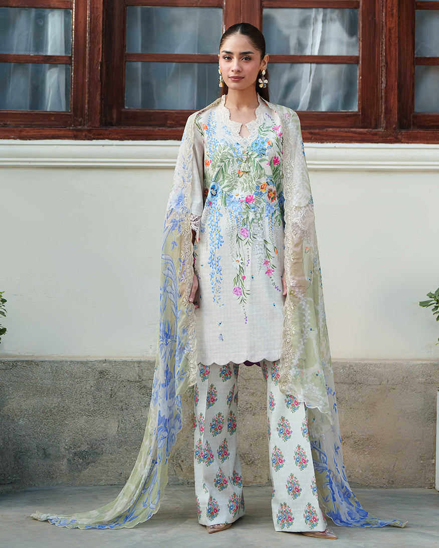 Roheenaz Whispered Florals Luxury Lawn 2026