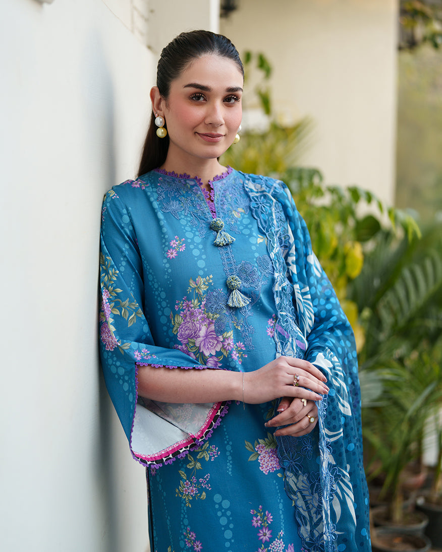 Roheenaz Whispered Florals Luxury Lawn 2026