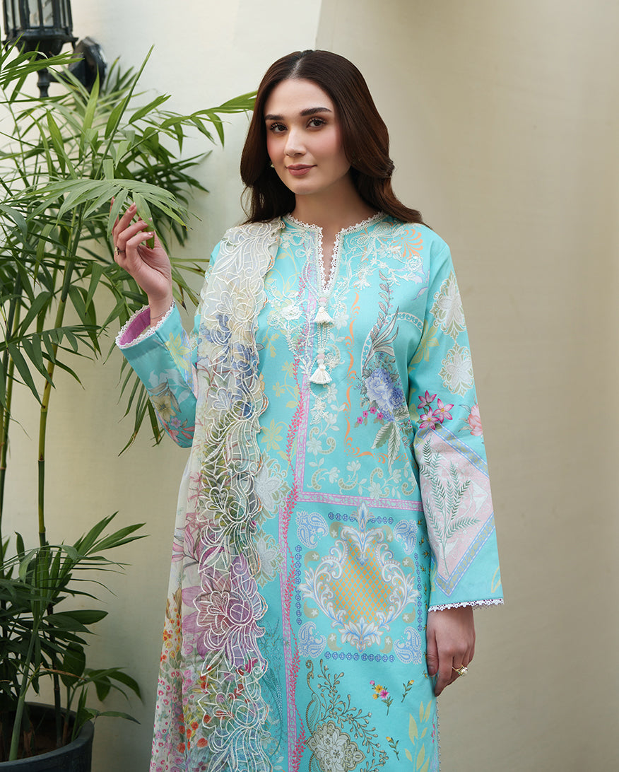Roheenaz Whispered Florals Luxury Lawn 2026