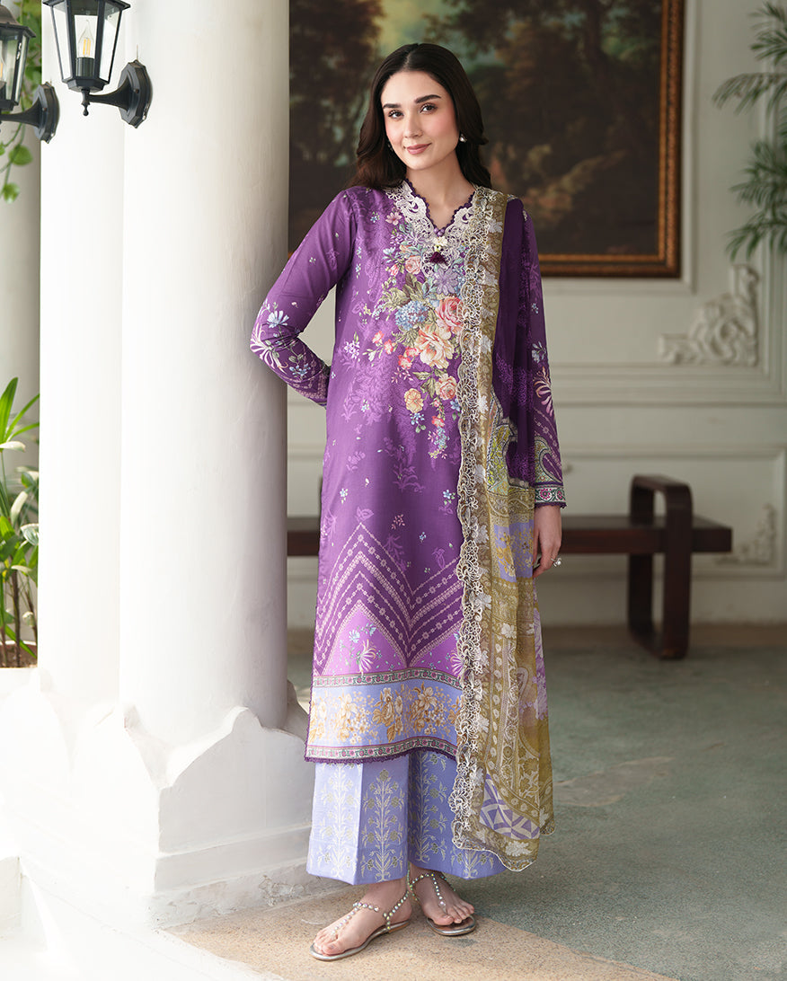 Roheenaz Whispered Florals Luxury Lawn 2026