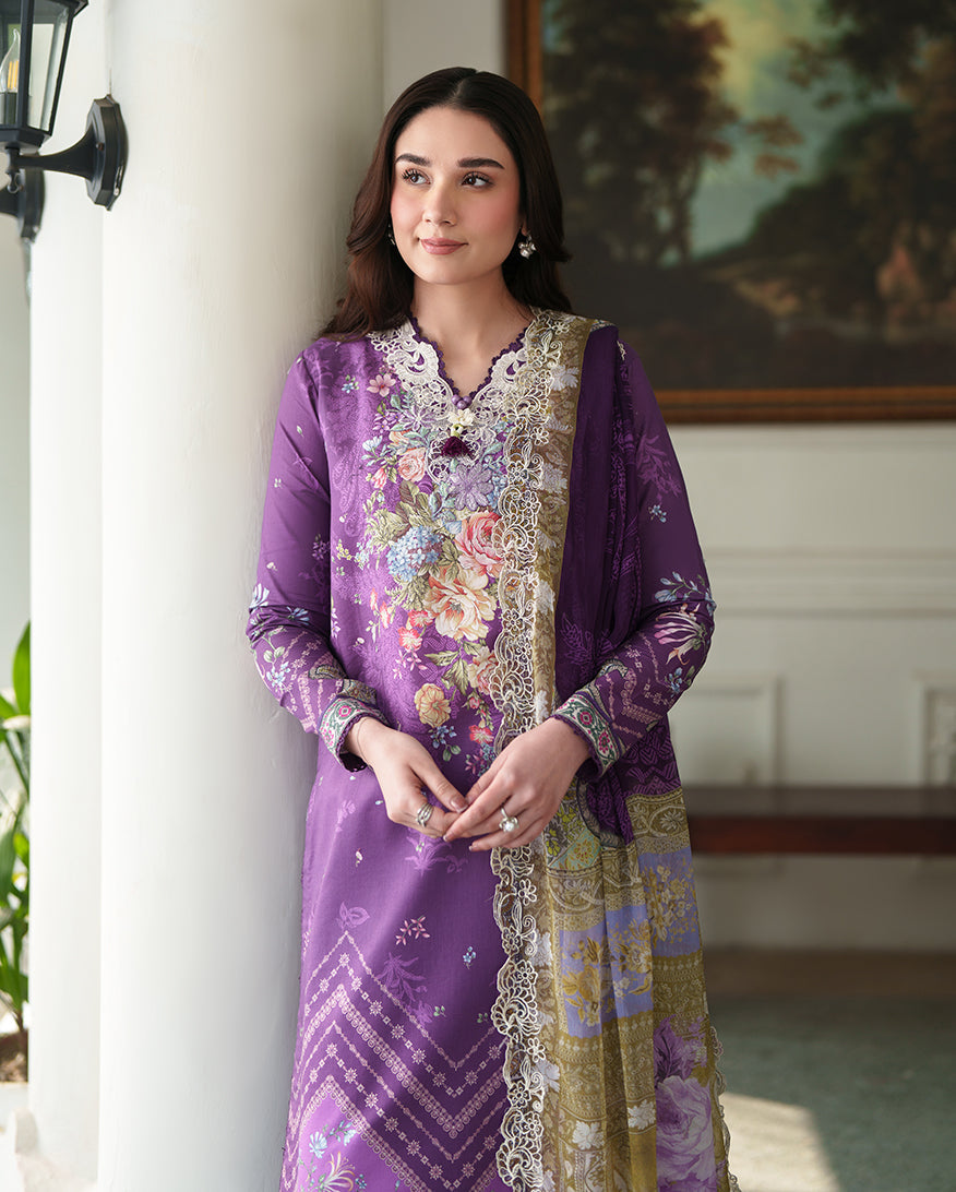 Roheenaz Whispered Florals Luxury Lawn 2026
