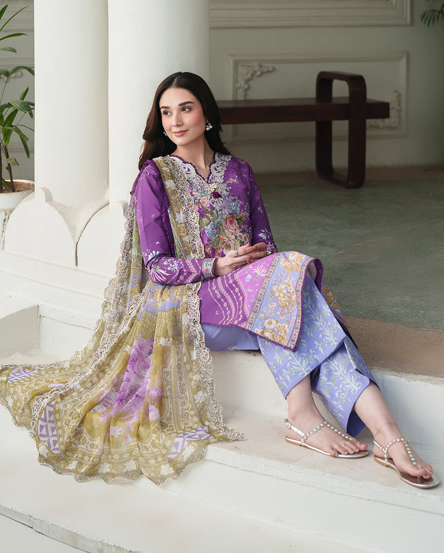 Roheenaz Whispered Florals Luxury Lawn 2026