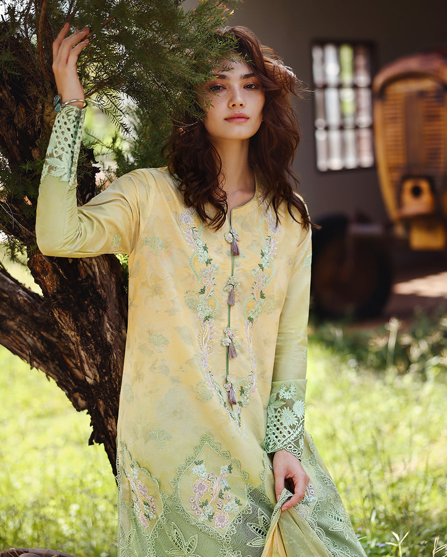 Mushq Solace Ombre Chikankari Luxury Lawn '26