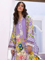 Roheenaz Printed Lawn Collection 24 Hibiscus Bloom