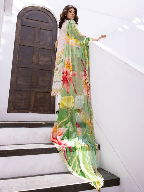 Roheenaz Printed Lawn Collection 24 Tropic Temptation
