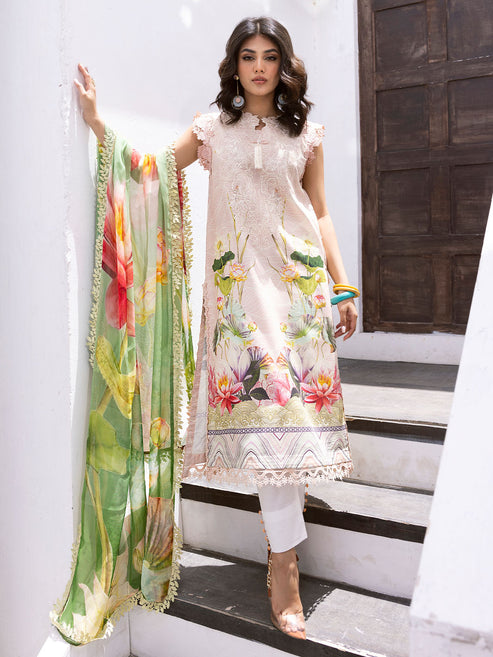 Roheenaz Printed Lawn Collection 24 Tropic Temptation