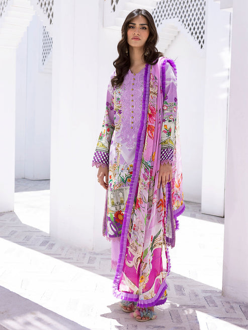 Roheenaz Printed Lawn Collection 24 Mermaid Melody
