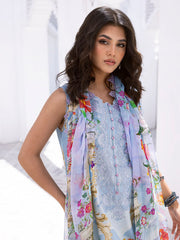 Roheenaz Printed Lawn Collection 24 Lagoon Lace