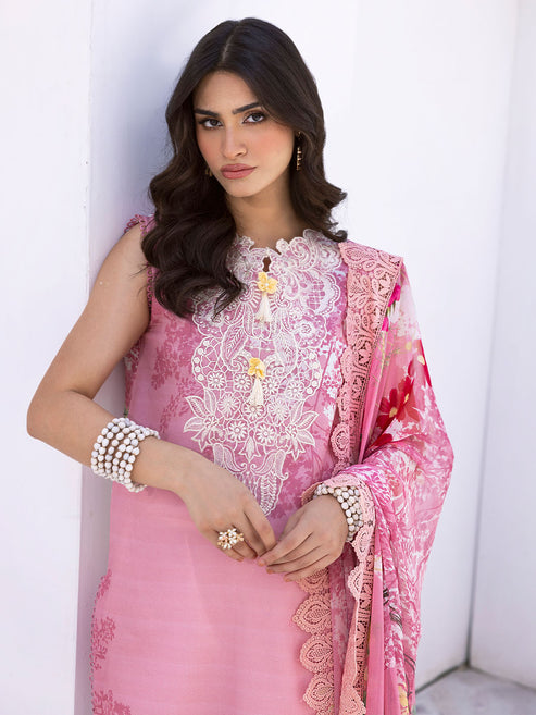 Roheenaz Printed Lawn Collection 24 Coral Cove