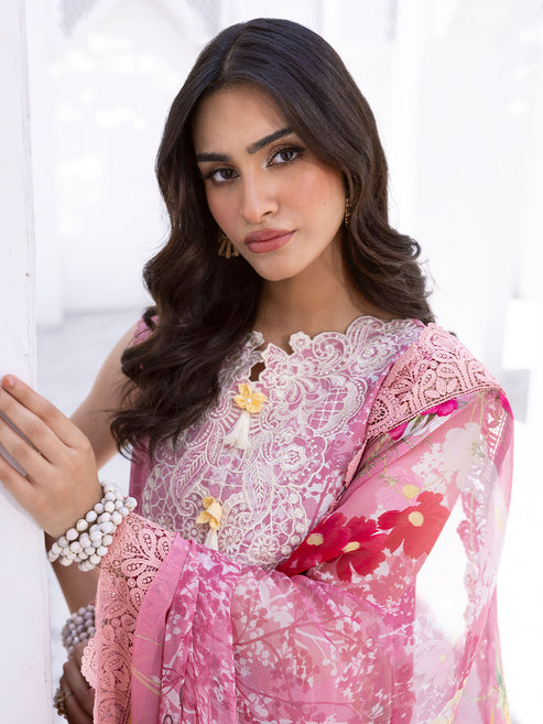 Roheenaz Printed Lawn Collection 24 Coral Cove