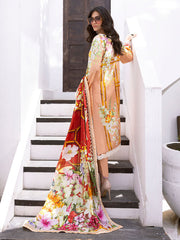 Roheenaz Printed Lawn Collection 24 Island Escape