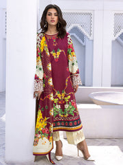 Roheenaz Printed Lawn Collection 24 Driftwood Delight