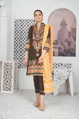 Karitiar Digital Embroidered Lawn Collection By Rashid Textile