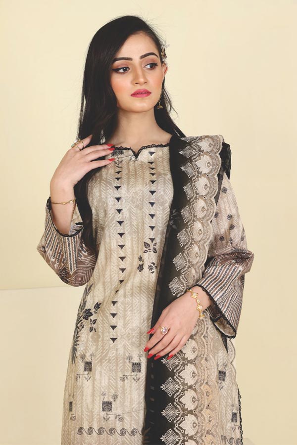 Zarsha Embroidered Lawn Collection By Rashid Textile