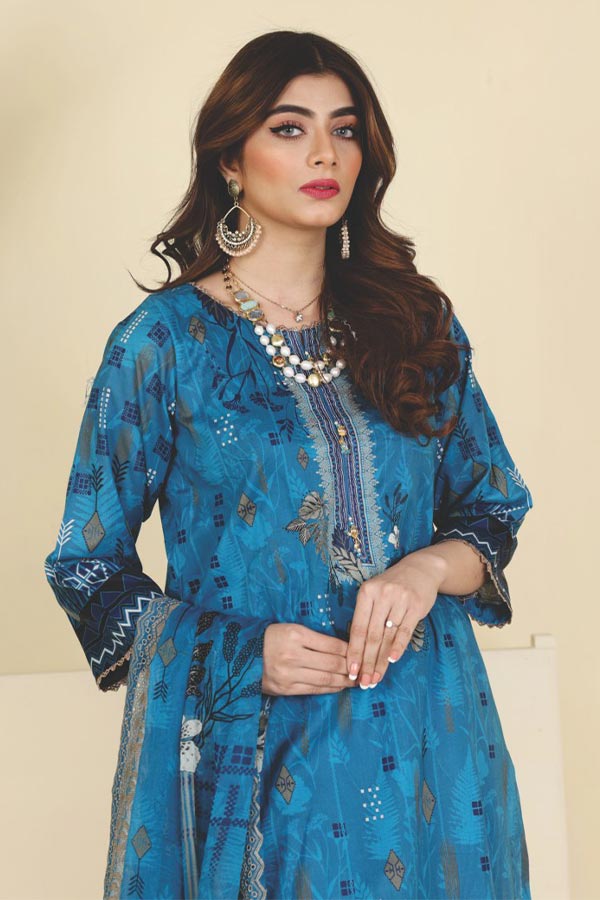 Zarsha Embroidered Lawn Collection By Rashid Textile