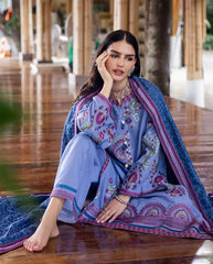 Hemline Symphony Unstitched Karandi Collection By Mushq 25