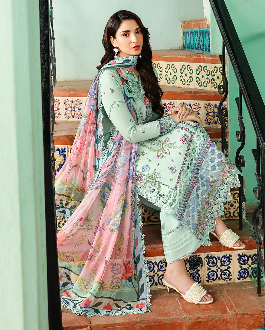 Roheenaz Summer Reverie Luxury Lawn '26
