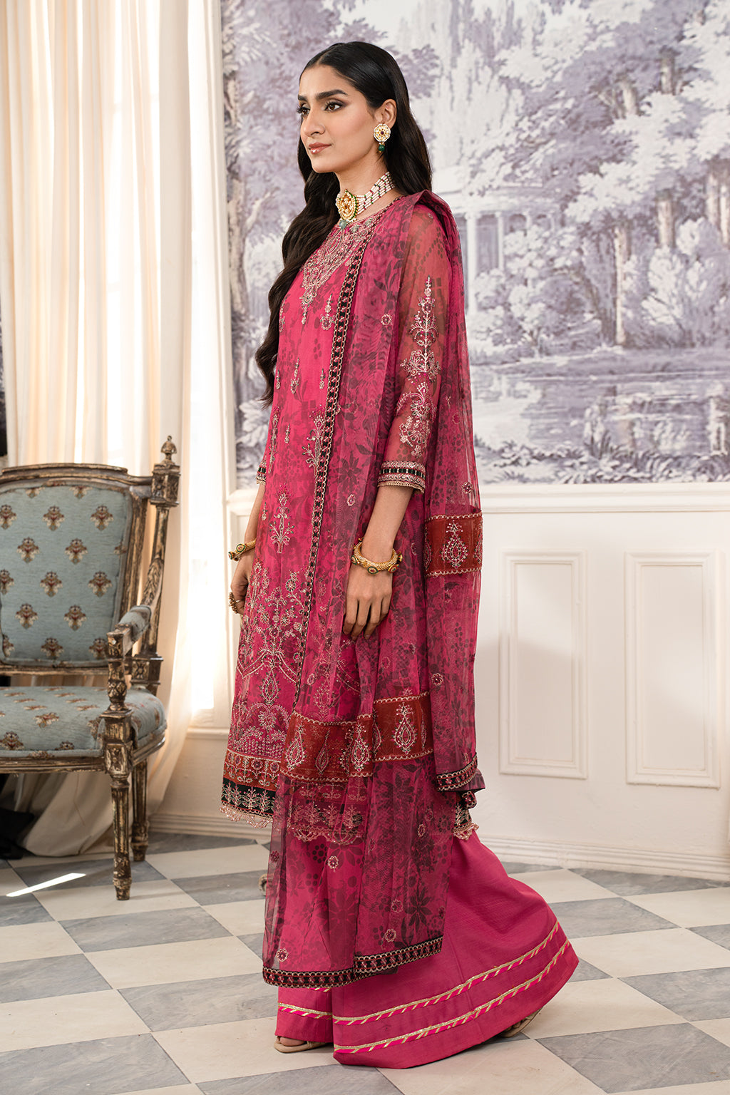 Afsanah Edition Luxury Embroidered Formal Collection 05