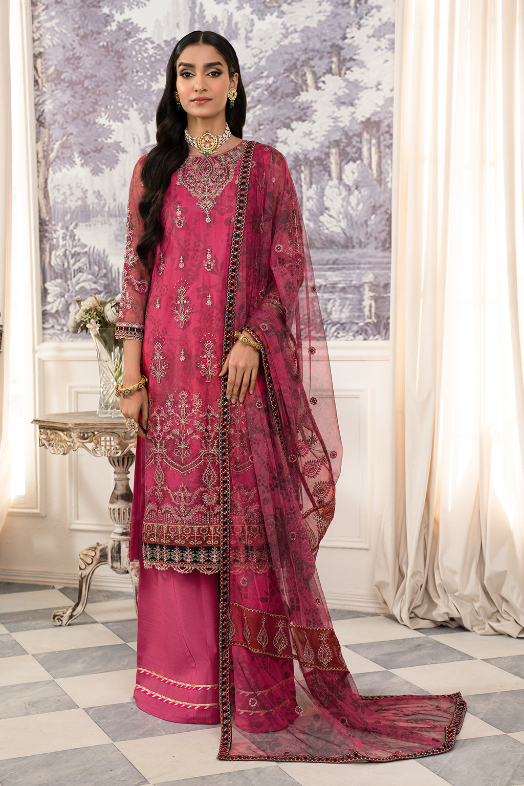 Afsanah Edition Luxury Embroidered Formal Collection 05