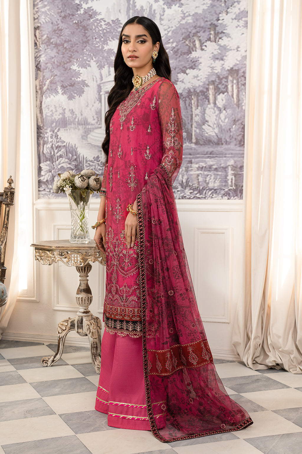 Afsanah Edition Luxury Embroidered Formal Collection 05