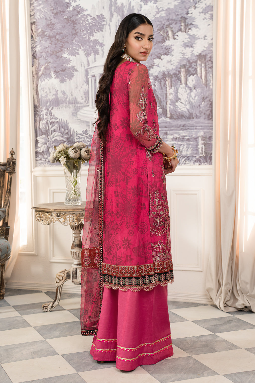 Afsanah Edition Luxury Embroidered Formal Collection 05