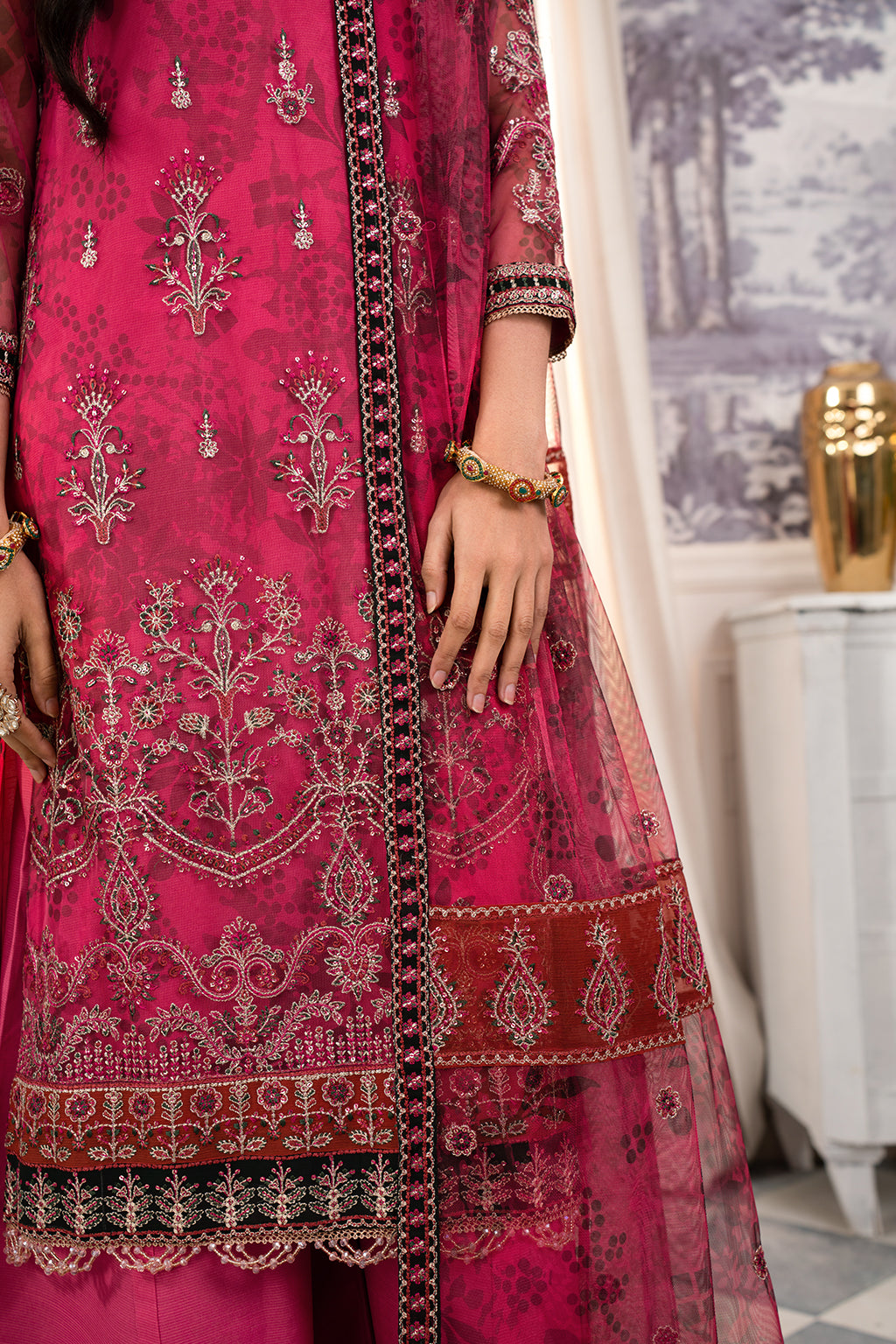 Afsanah Edition Luxury Embroidered Formal Collection 05