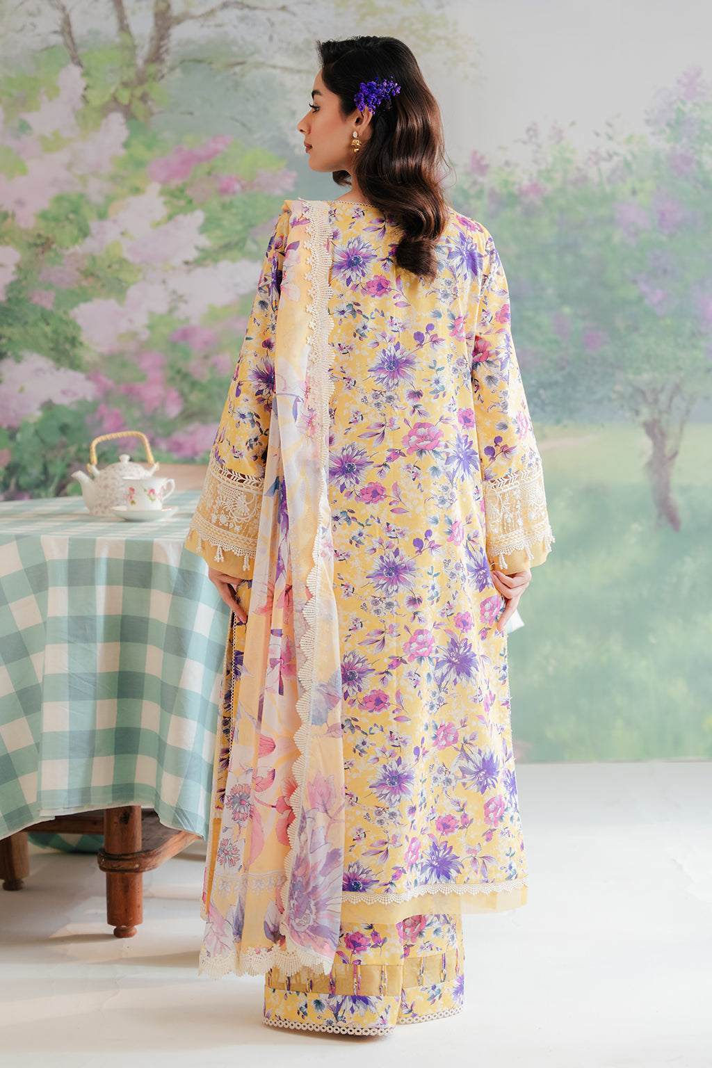 The Floral Charm Lawn Collection By Afrozeh 01