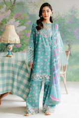 The Floral Charm Lawn Collection By Afrozeh 02