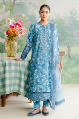 The Floral Charm Lawn Collection By Afrozeh 08