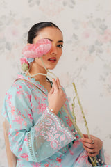 The Floral Charm Lawn Collection By Afrozeh 07