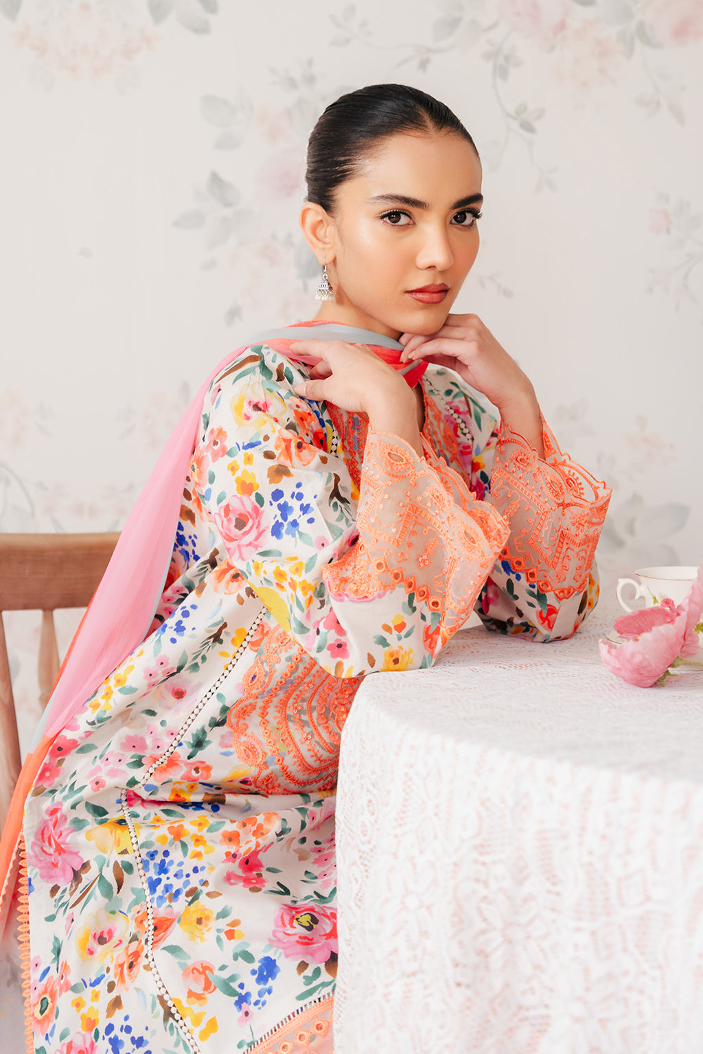 The Floral Charm Lawn Collection By Afrozeh 06