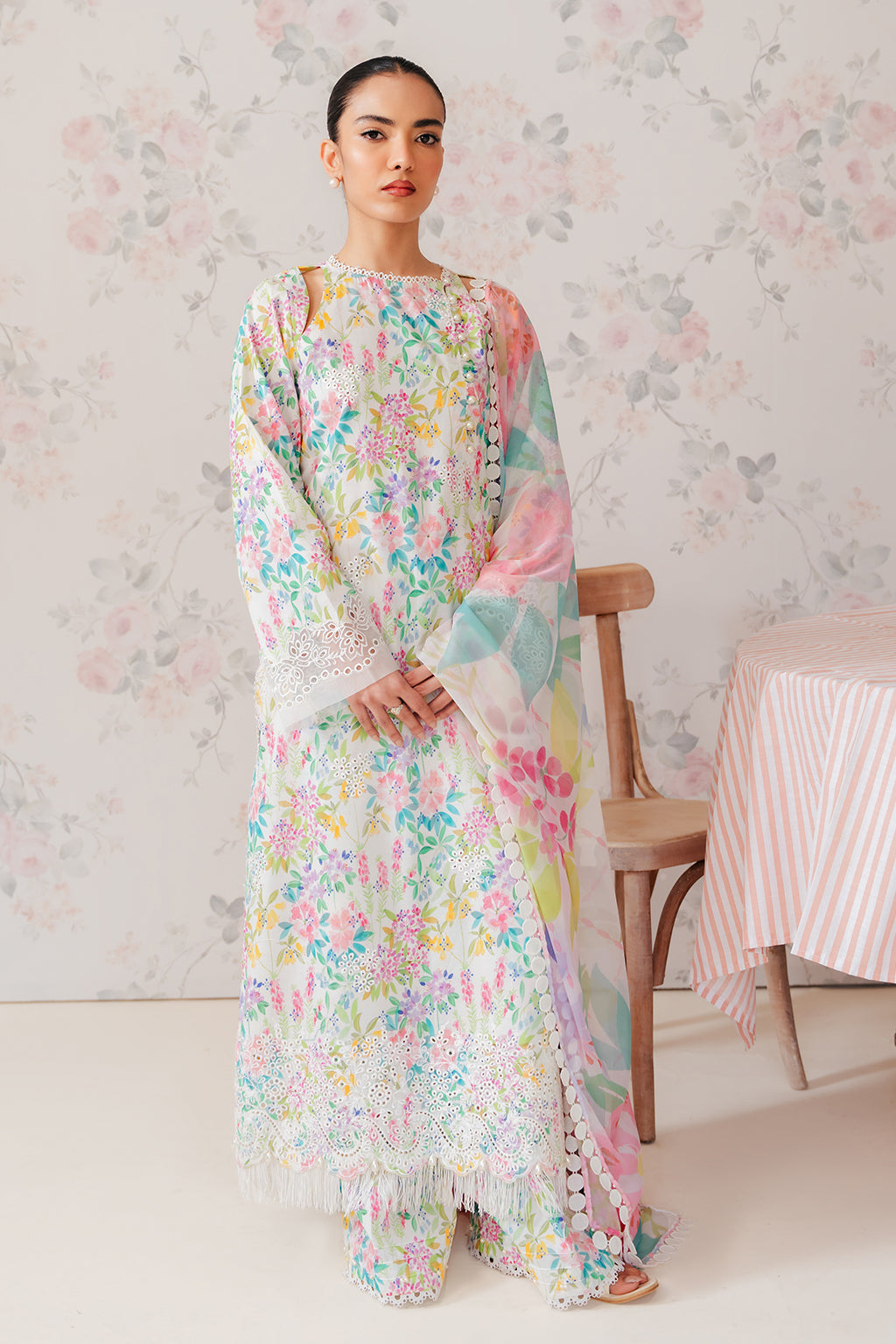 The Floral Charm Lawn Collection By Afrozeh 03