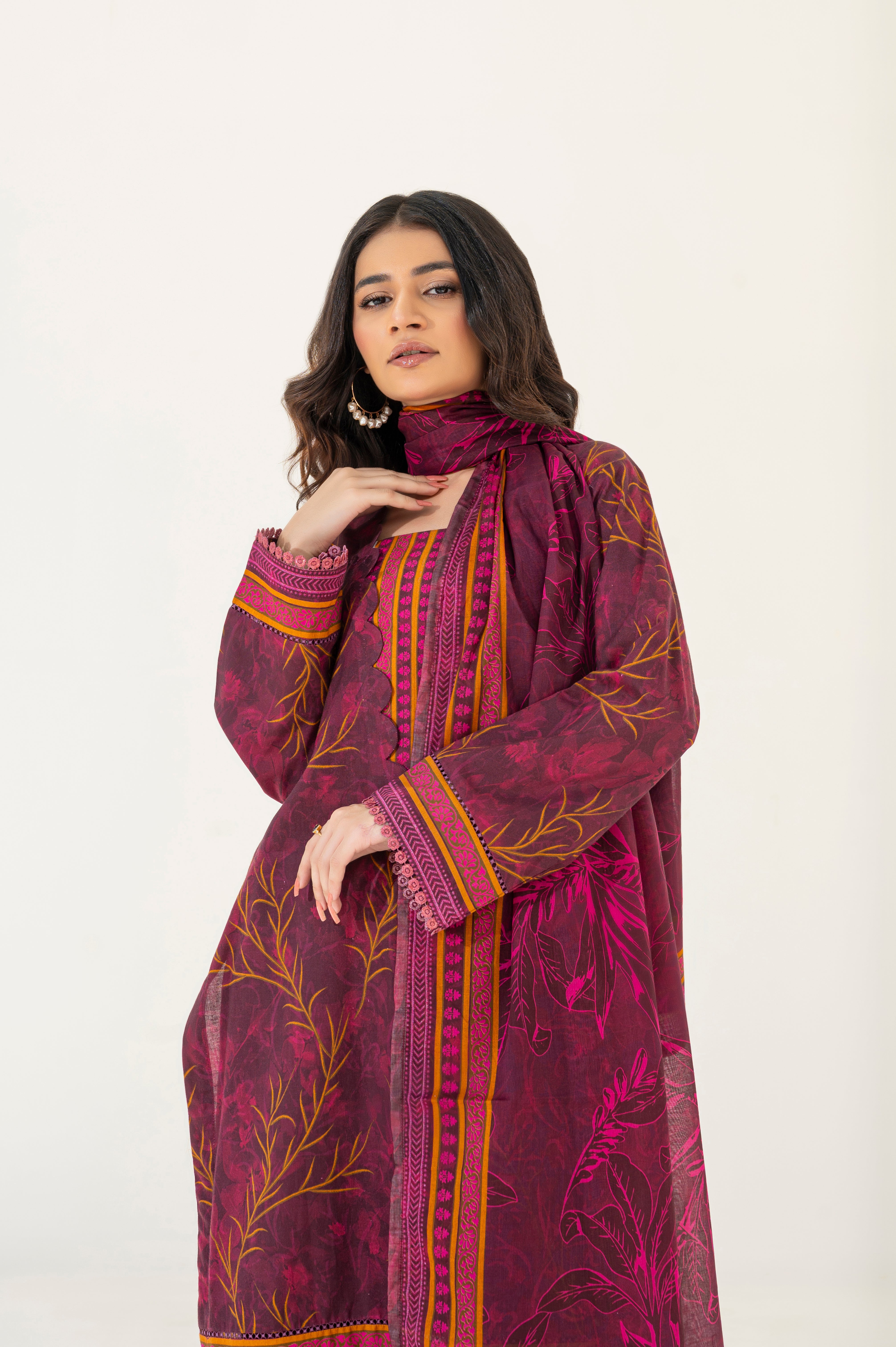 Manahil Lakhani | Celestine RTW Cambric 3 Piece