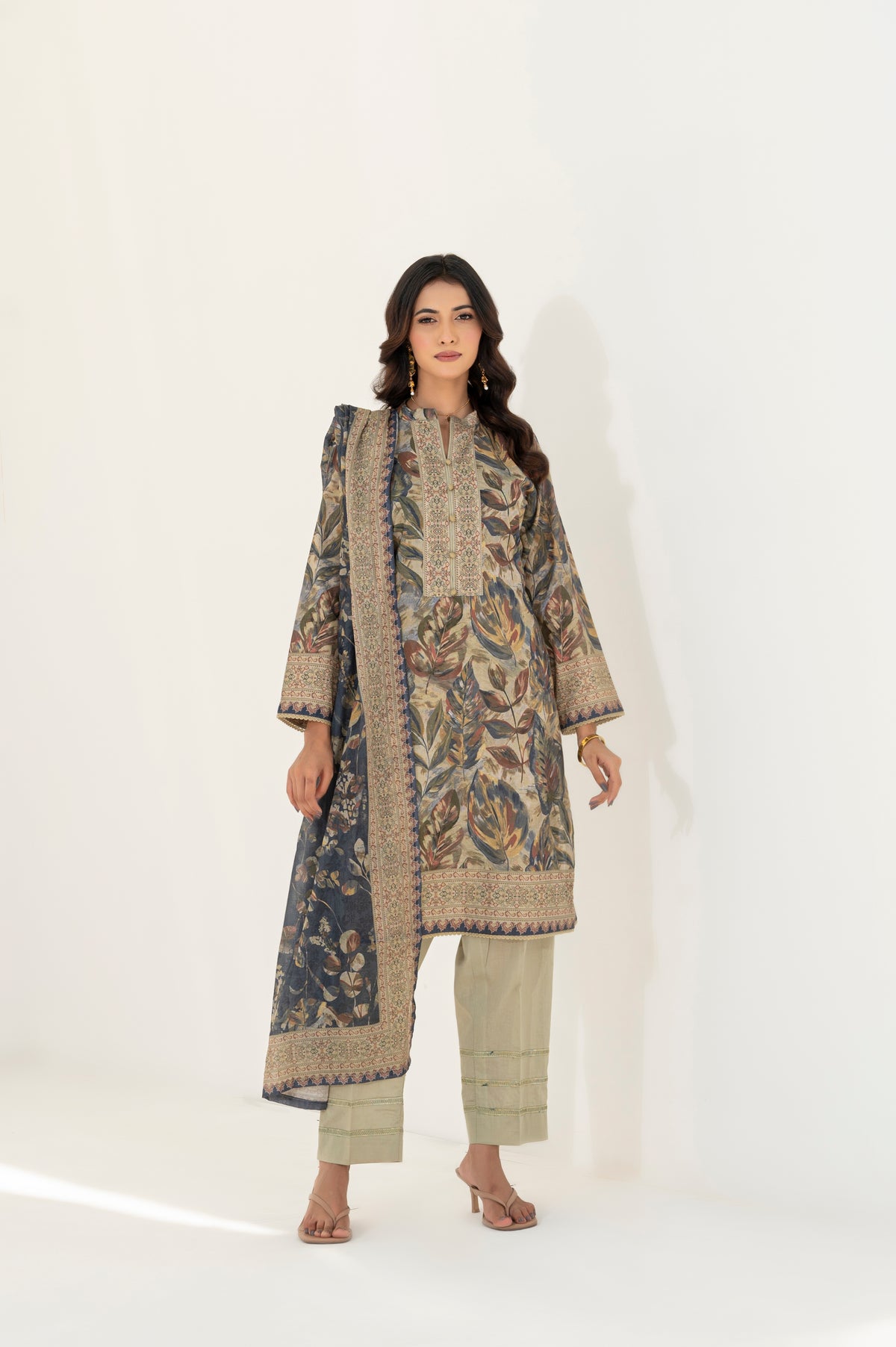 Manahil Lakhani | Celestine RTW Cambric 3 Piece