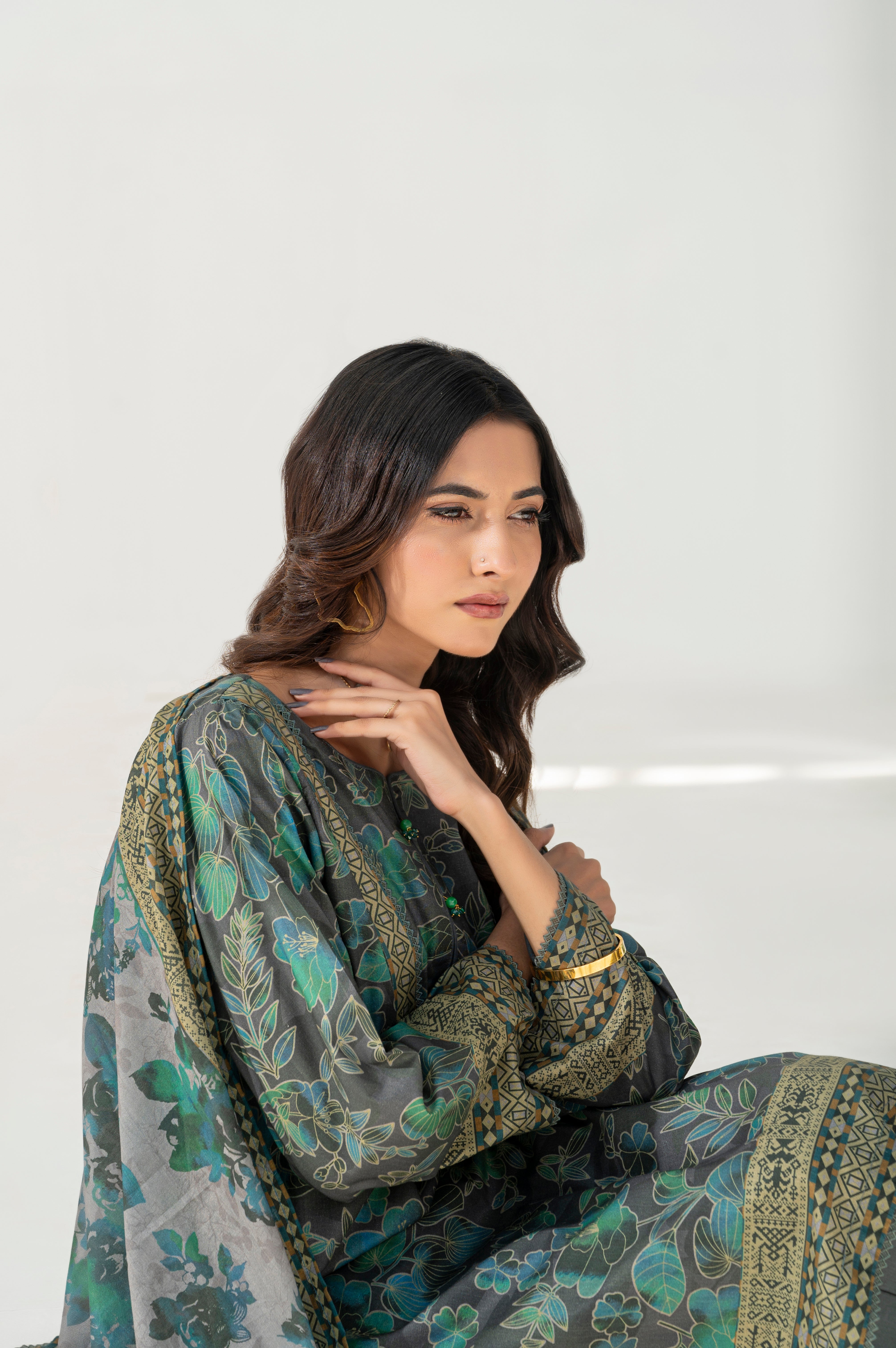 Manahil Lakhani | Celestine RTW Cambric 3 Piece