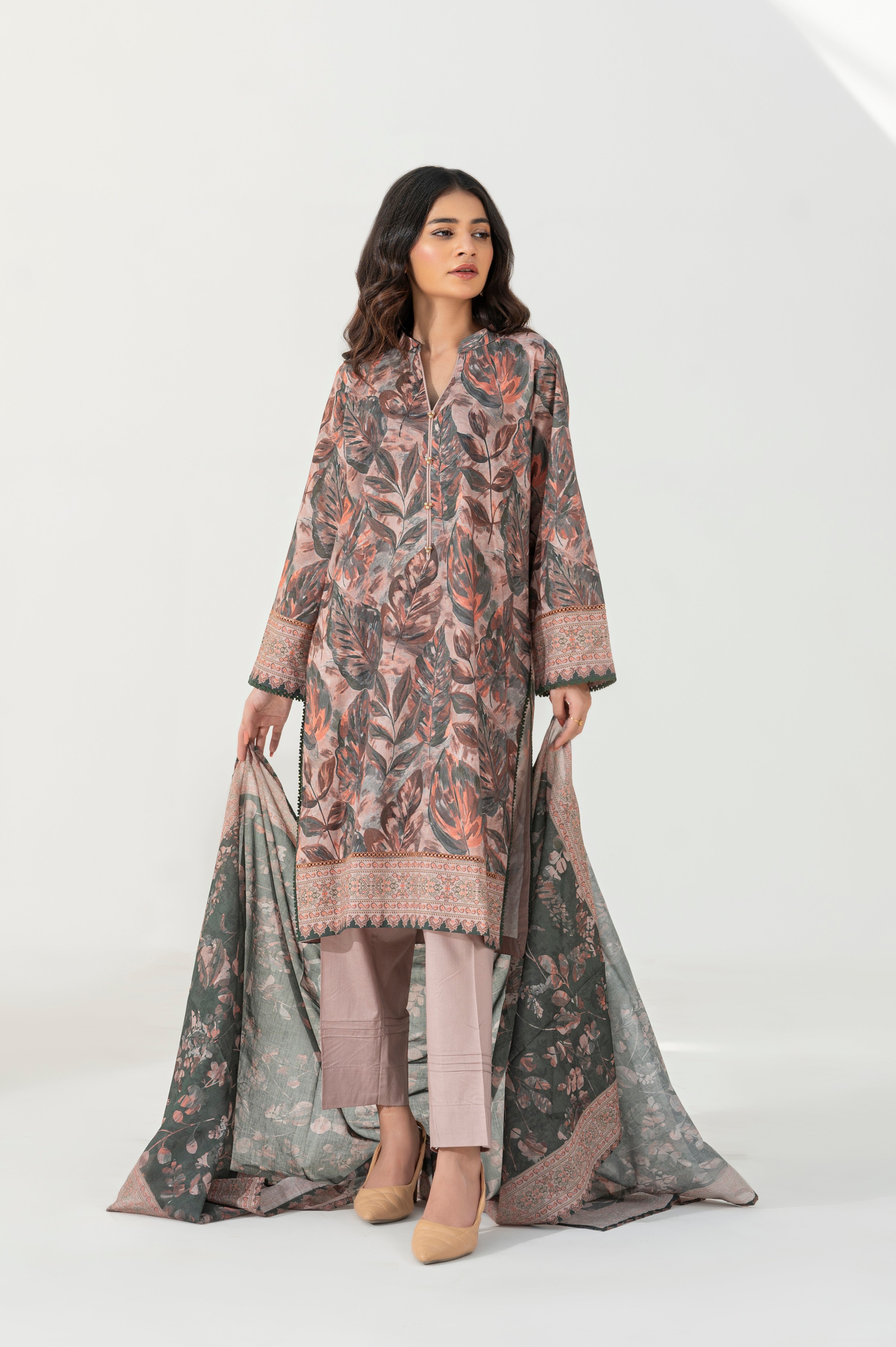 Manahil Lakhani | Celestine RTW Cambric 3 Piece