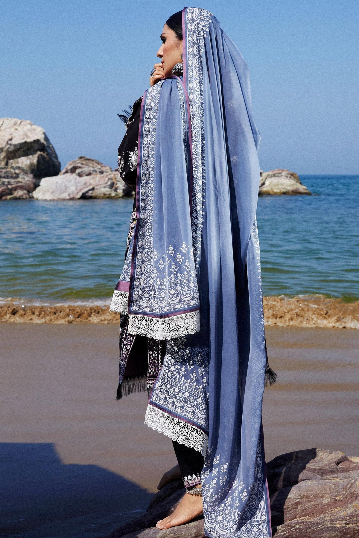 Zarashahjahan Luxury Lawn Collection 24 (4B)