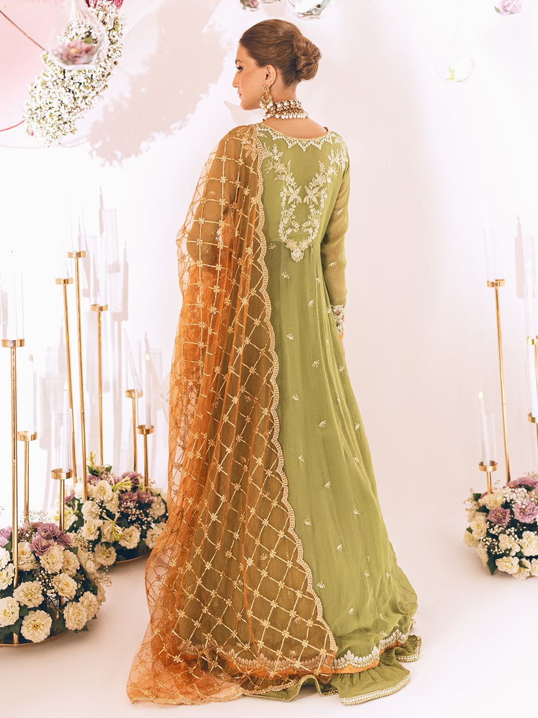 Roheenaz Sawariya Luxury Kalidaar Chiffon