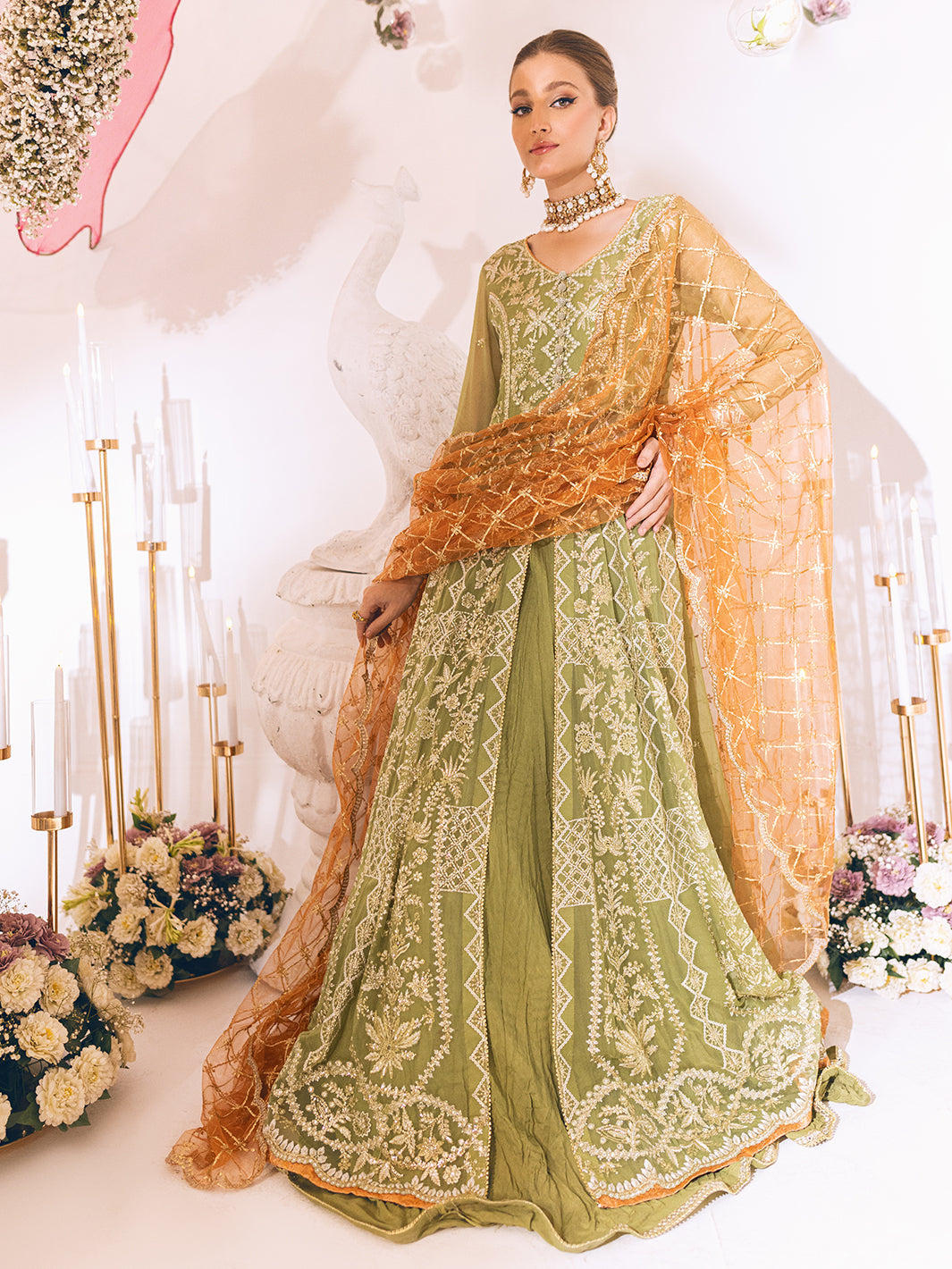 Roheenaz Sawariya Luxury Kalidaar Chiffon