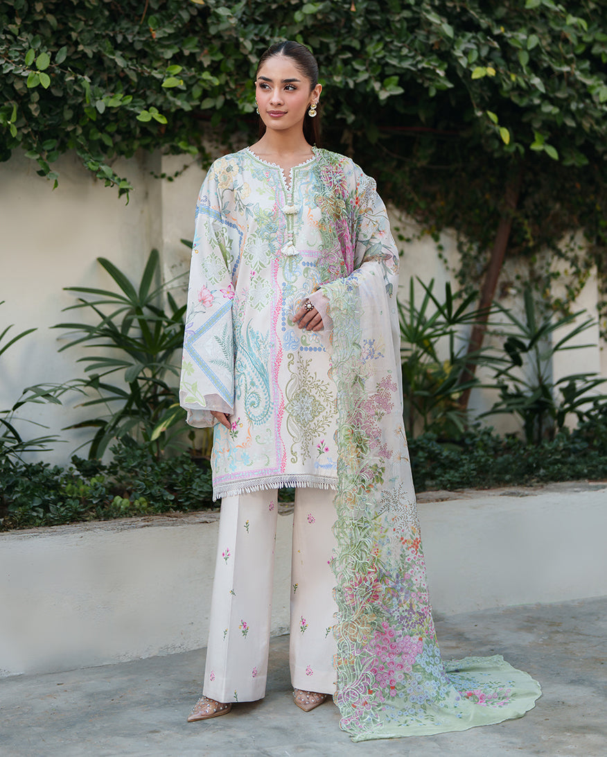 Roheenaz Whispered Florals Luxury Lawn 2026