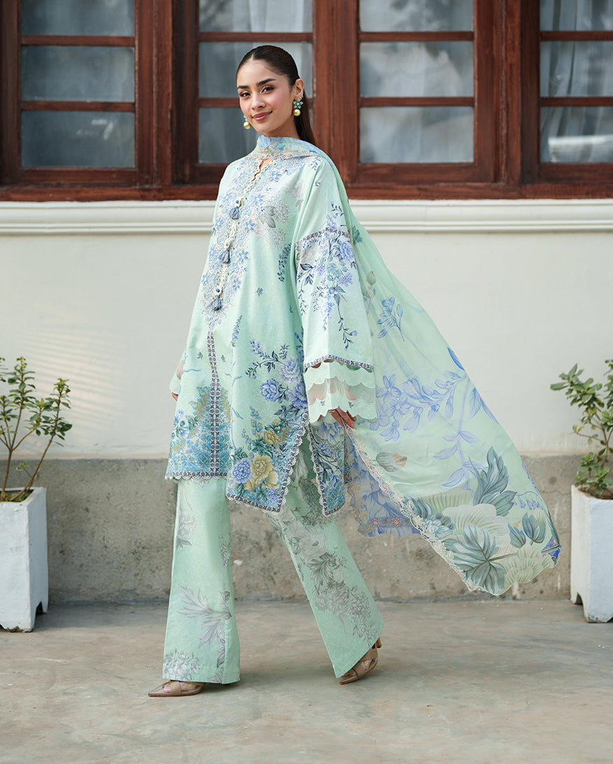 Roheenaz Whispered Florals Luxury Lawn 2026