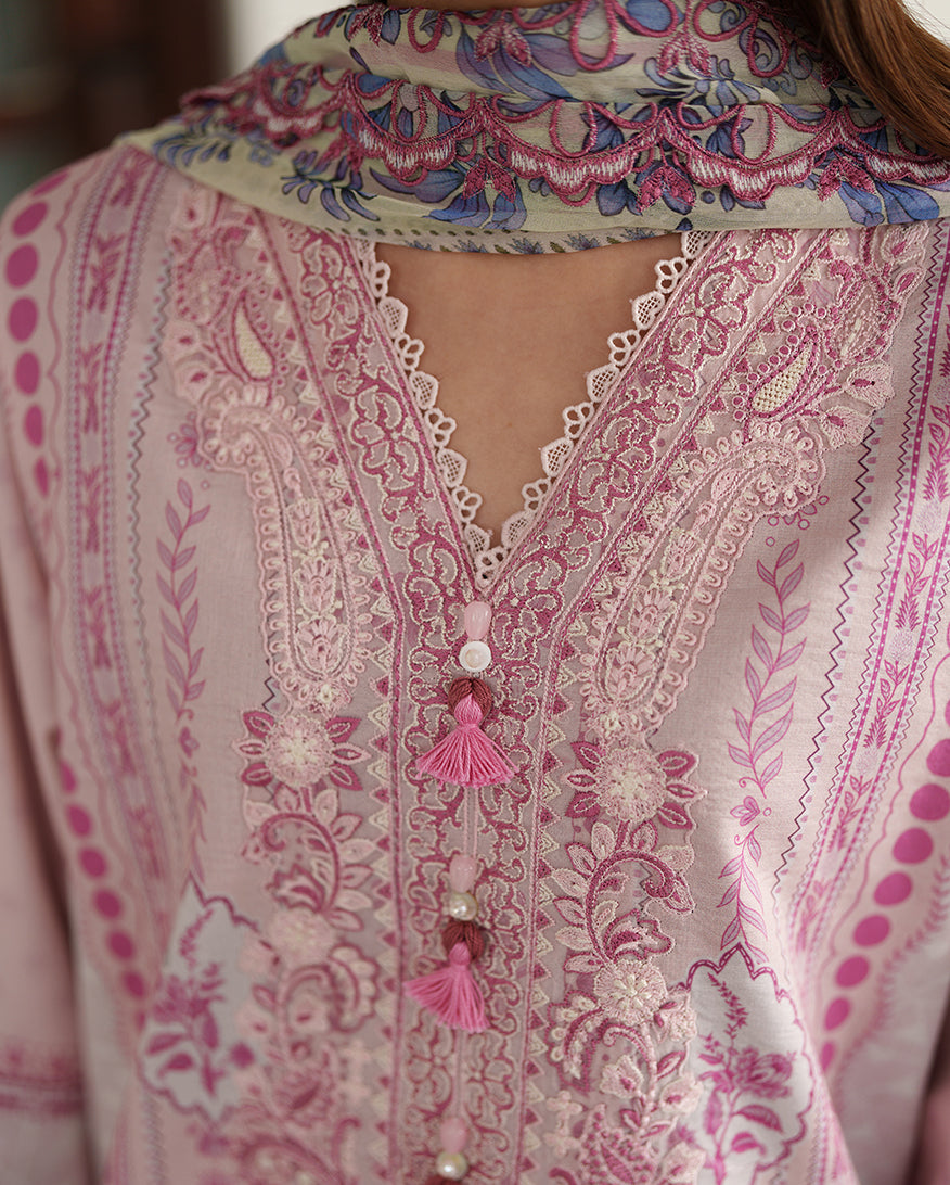 Roheenaz Whispered Florals Luxury Lawn 2026
