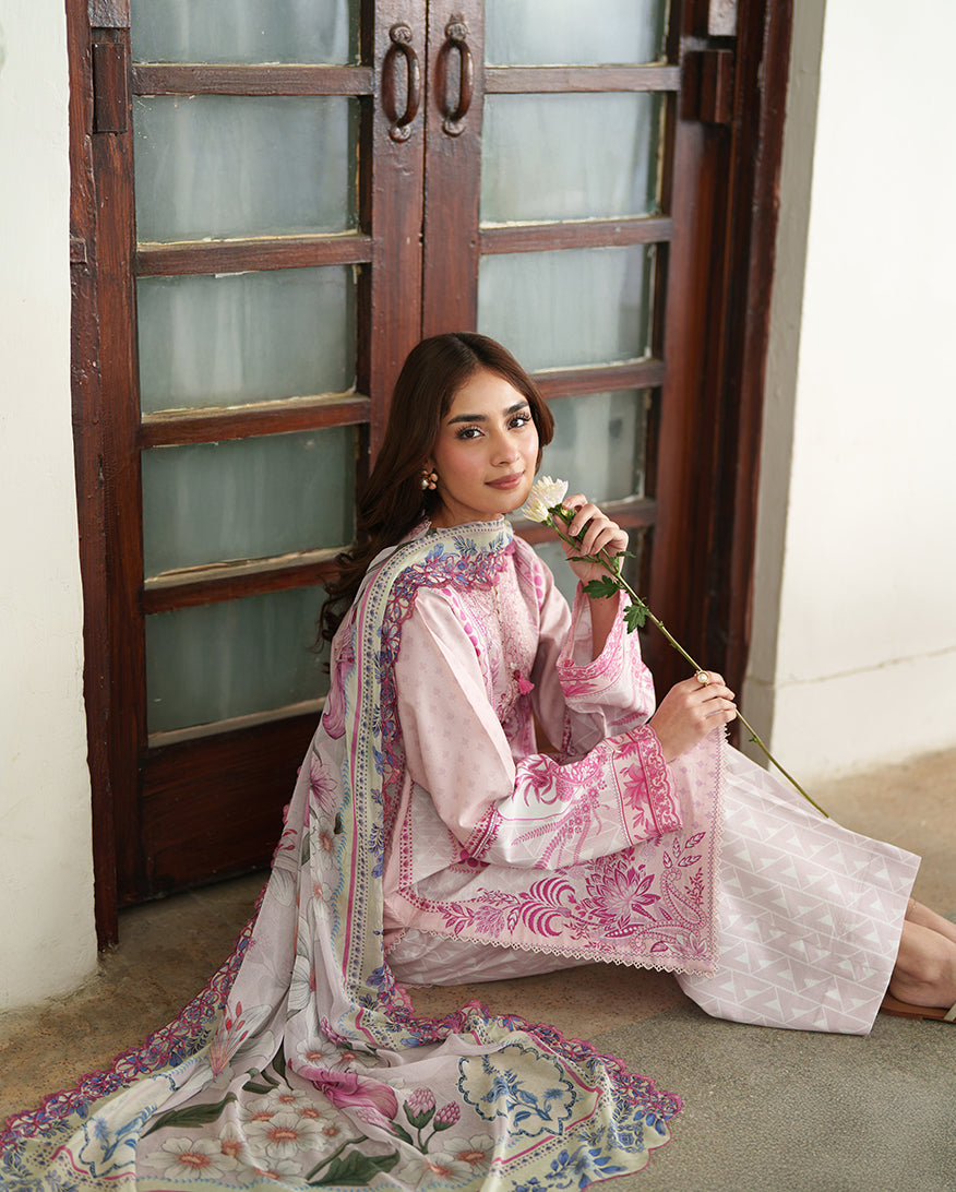Roheenaz Whispered Florals Luxury Lawn 2026