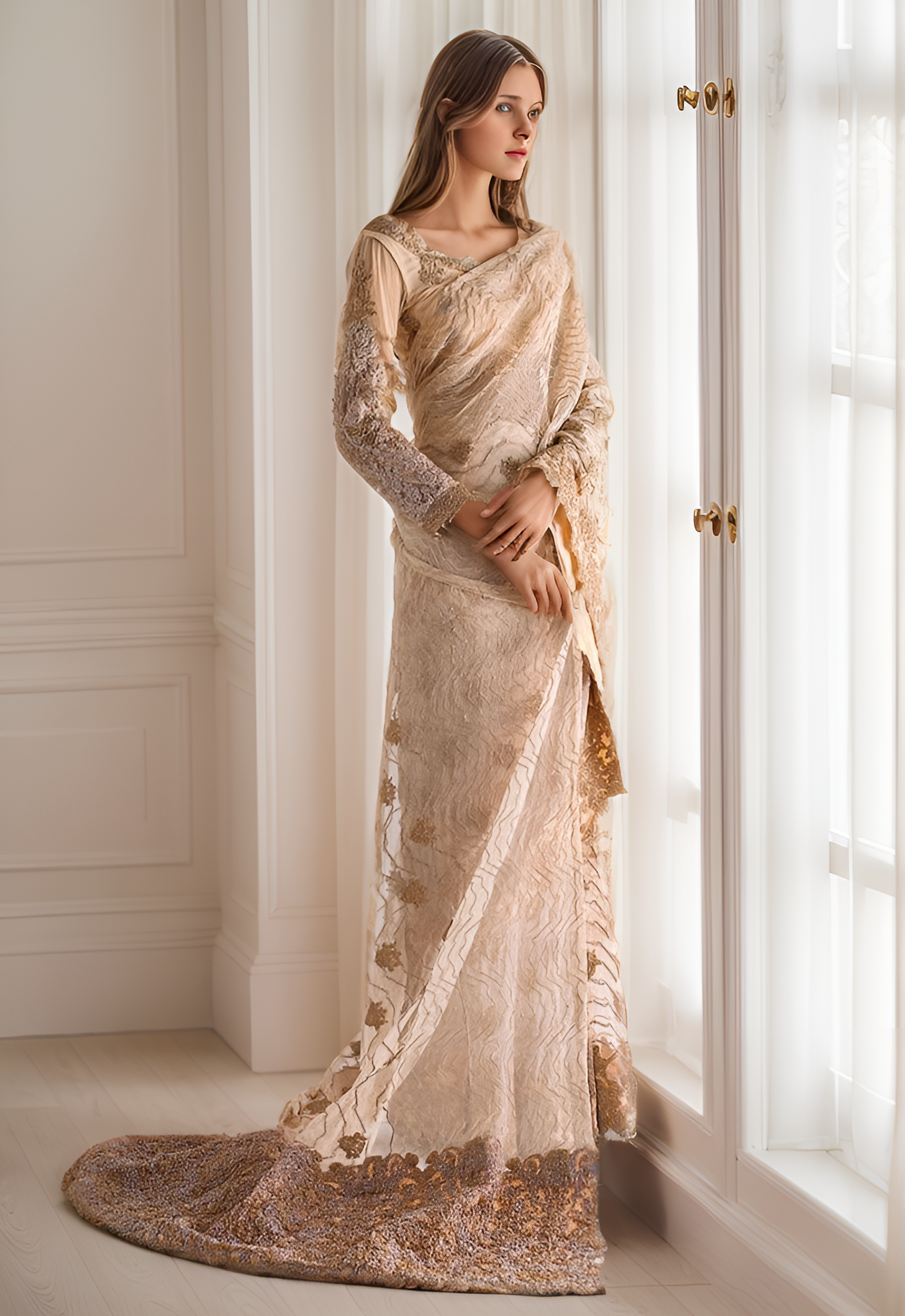 Exlusive Net Saree