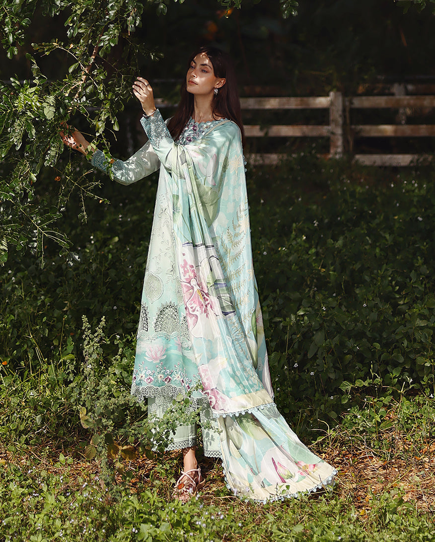 Mushq Solace Ombre Chikankari Luxury Lawn '26