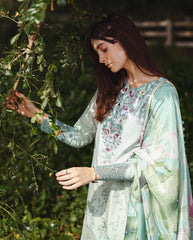Mushq Solace Ombre Chikankari Luxury Lawn '26