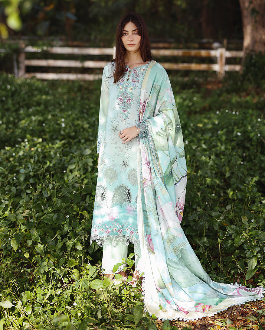 Mushq Solace Ombre Chikankari Luxury Lawn '26