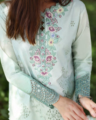 Mushq Solace Ombre Chikankari Luxury Lawn '26