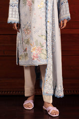 Zaha Embroidered Lawn Collection 24' (1B)