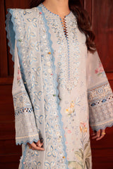 Zaha Embroidered Lawn Collection 24' (1B)